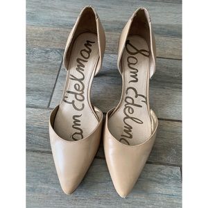 Sam Edelman nude d’orsay pumps 6.5
